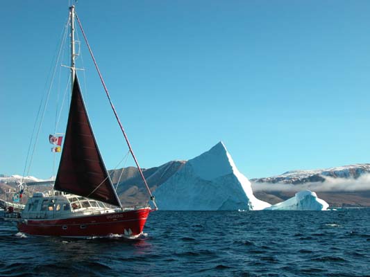 VB passes a big berg